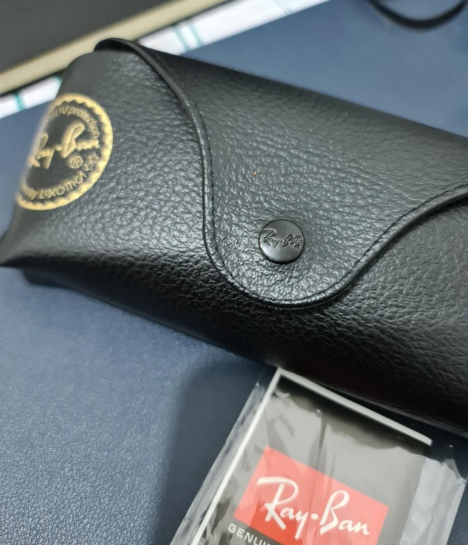 Ray-Ban glasses case/pouch, Men's Fashion, Watches & Accessories, Sunglasses  & Eyewear on Carousell
