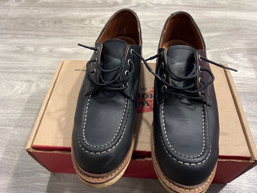 RED WING OXFORD 08106-2 BLACK アメリカ製-