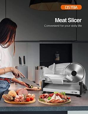  Bavnnro Meat Slicer Manual Ribs Meat Chopper Bone Cutter for  Fish Chicken Beef Frozen Meat Vegetables Deli Food Slicer Slicing Machine  for Home Cooking and Commercial Cooking (KD0295) : Home 