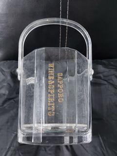 Sapporo Glass Ice Bucket