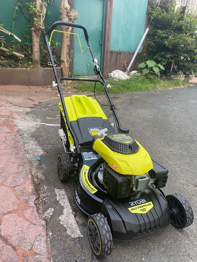 Ryobi 160cc self discount propelled lawn mower