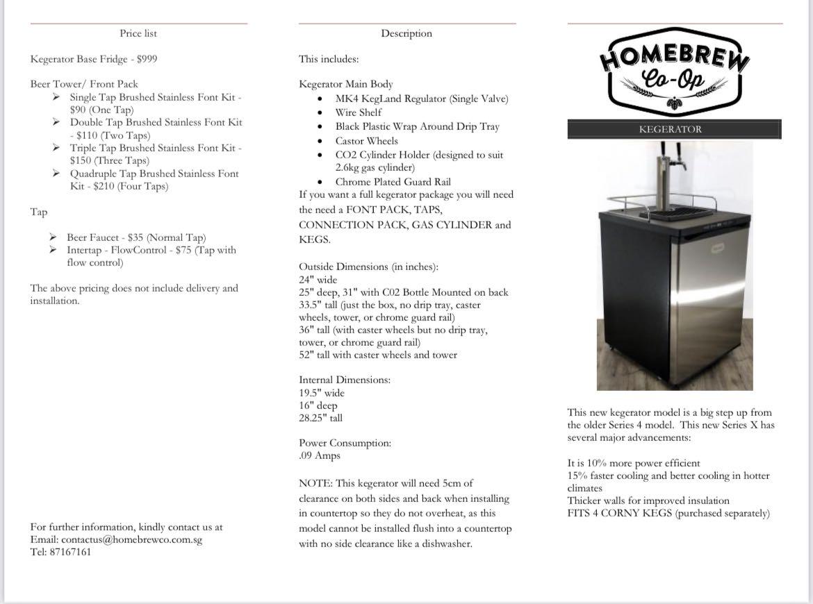 energy efficient kegerator