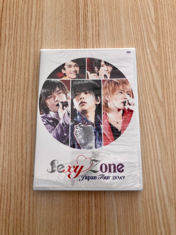 Sexy Zone Japan Tour 2013 日版DVD 通常盤, 興趣及遊戲, 收藏品及