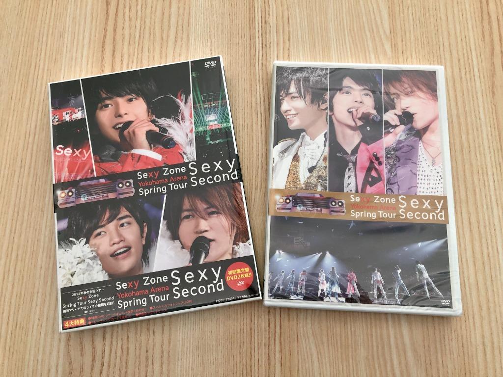 全套$180) Sexy Zone Spring Tour Sexy Second 日版DVD 初回盤及