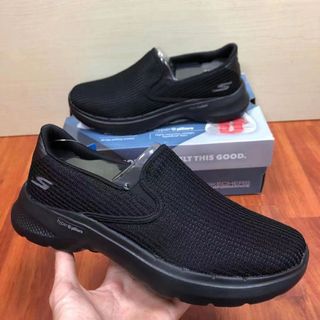 SKECHERS GO WALK EVOLUTION IMPECCABLE ULTRA GO MEN ALL BLACK ORIGINAL Men s Fashion Footwear Casual shoes on Carousell