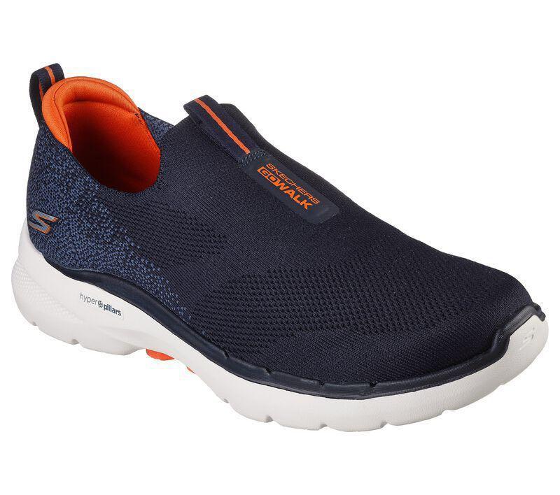 Skechers on the go mens orange online