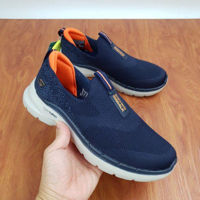 Skechers go walk 2 mens orange store