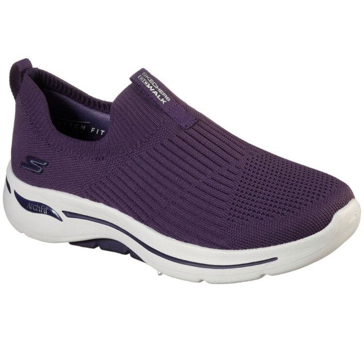 Skechers go walk purple online