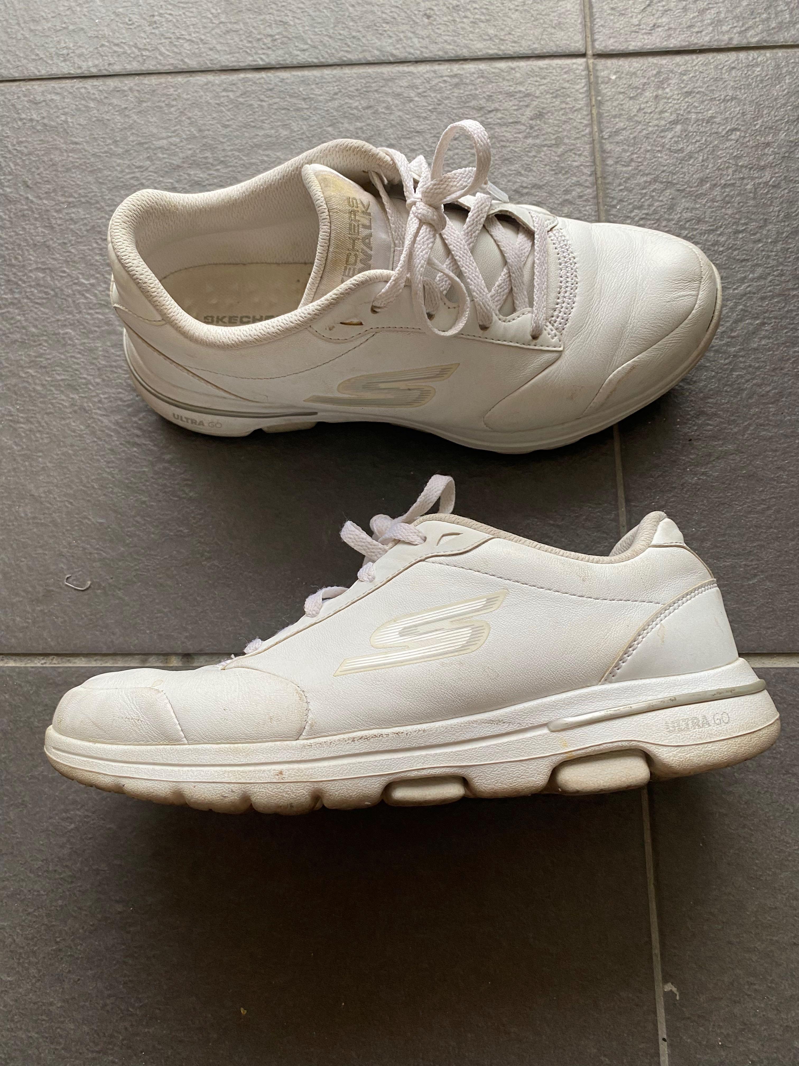 White sales skechers sale