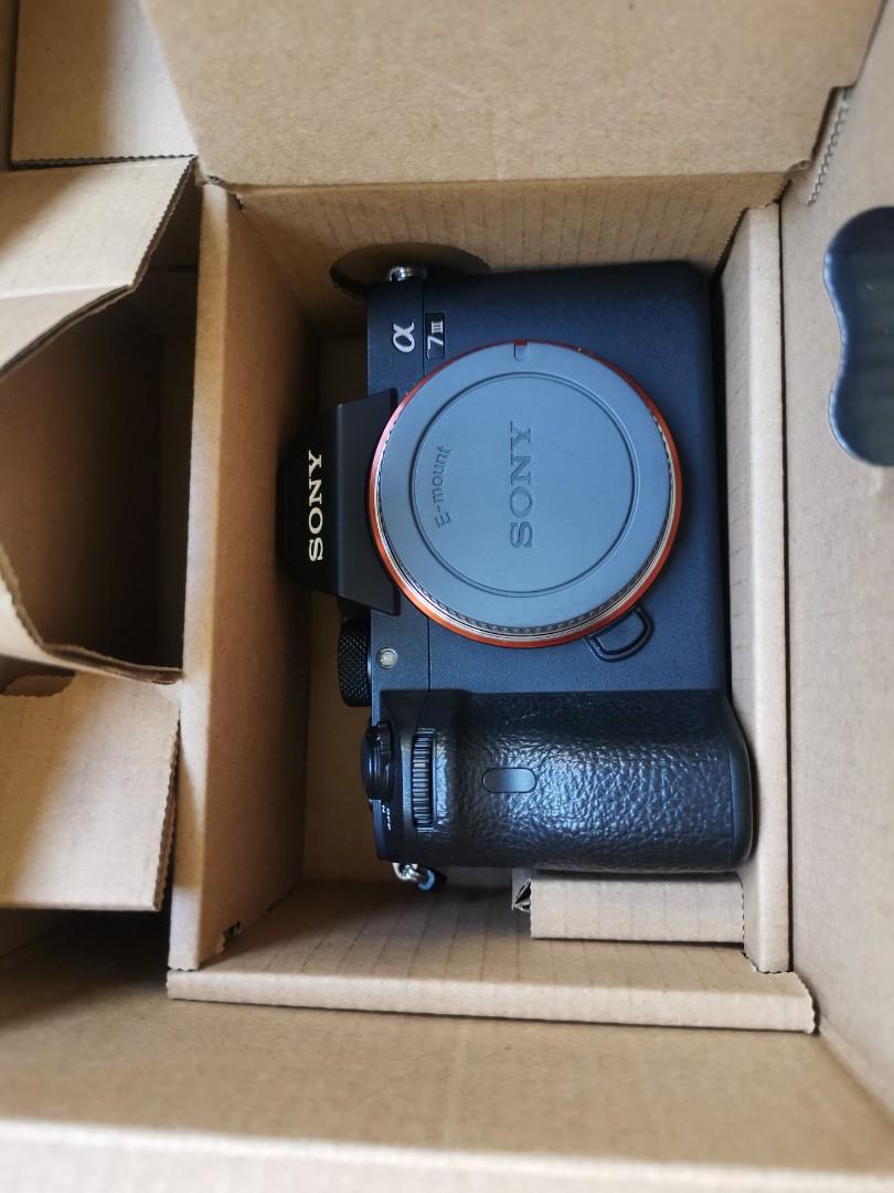 Sony a7iii with box and original accessories, Photography, Cameras on