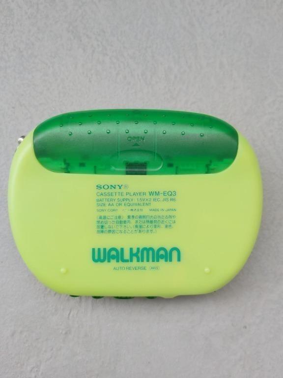 Sony walkman Beans wm-eq3 kassette player cassette 機錄音機卡式機