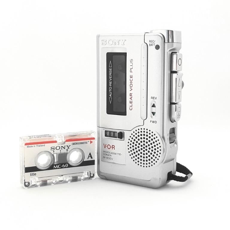 Sony Walkman M-800V Portable Microcassette/Mini-Cassette Player and  Recorder In Excellent Working Condition