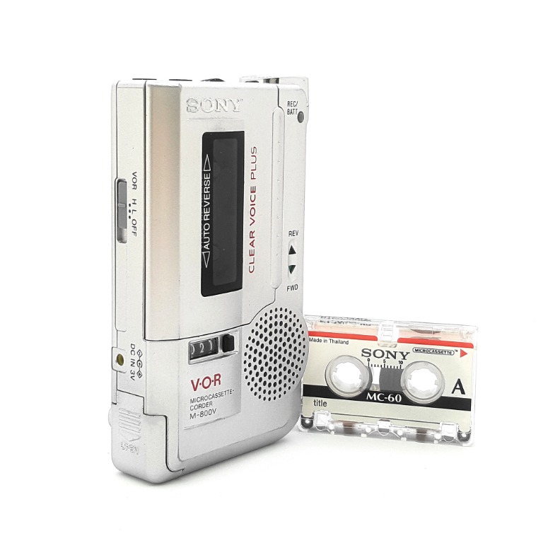 Sony Walkman M800V Portable Microcassette/MiniCassette Player and