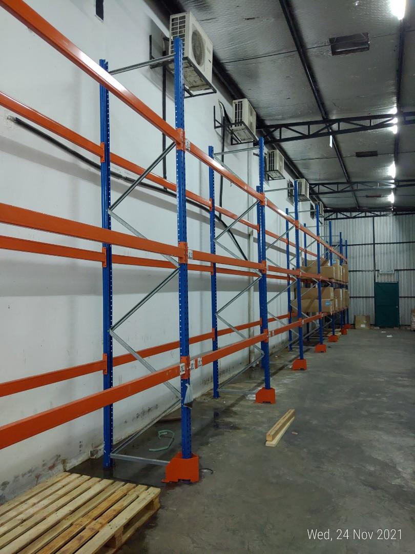 SSI SCHAEFER INDUSTRIAL HEAVY DUTY RACKING SYSTEM, Furniture & Home ...