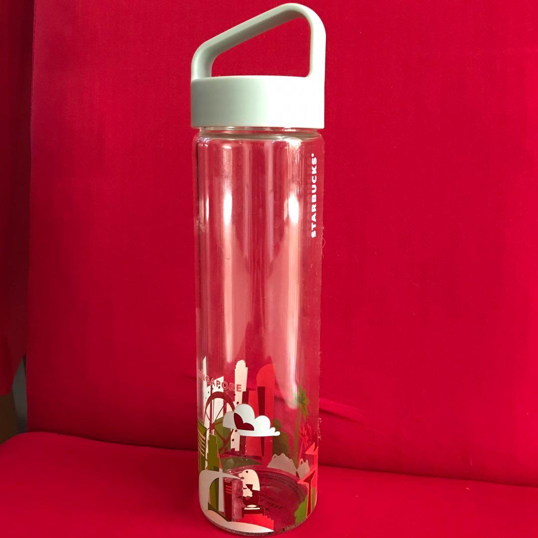 Starbucks Singapore glass bottle (Category: Water Bottles & Tumblers) located in Antipolo. Submitted by starstyleph (Listing ID 1128739171, Image 1). Description: Starbucks glass tumbler Almost new Bought in Singapore.