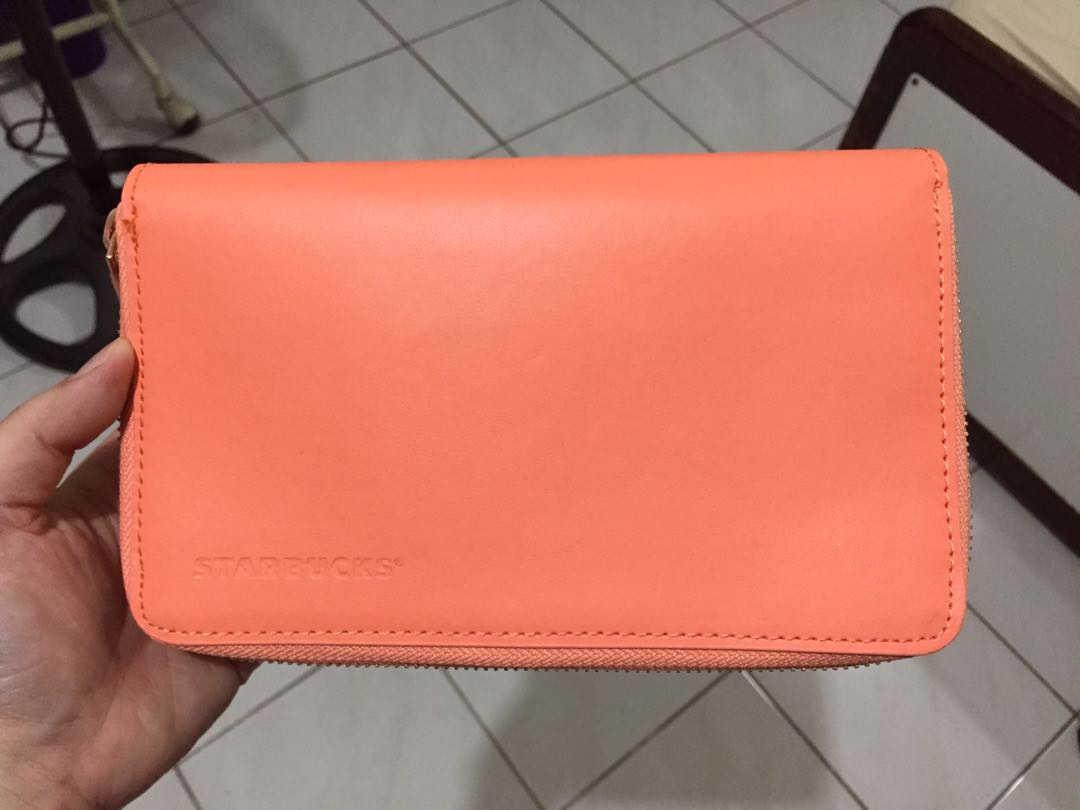 Starbucks wallet organizer, Women's Fashion, Bags & Wallets, Wallets & Card holders on Carousell