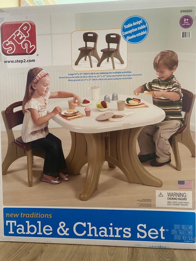 Step 2 traditions table and chairs online