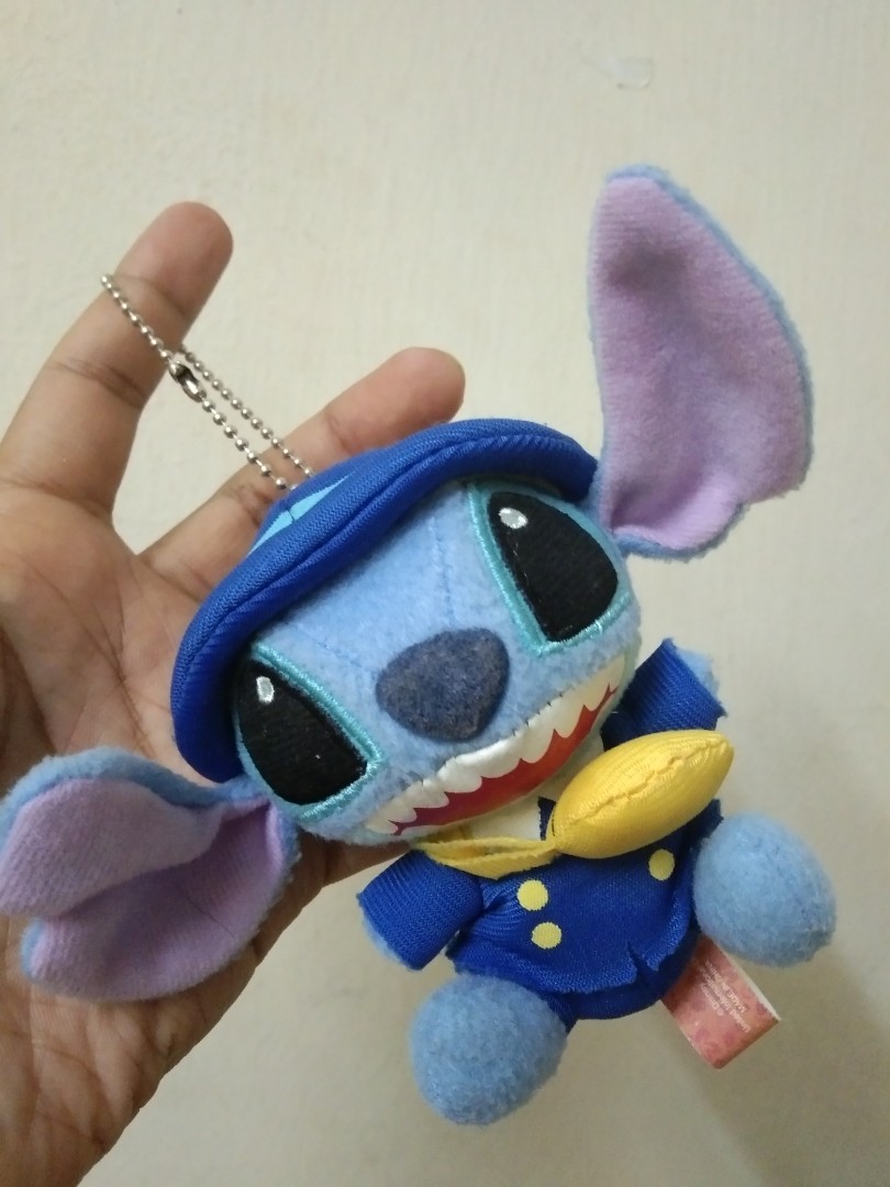 Stitch keychain plush, Hobbies & Toys, Toys & Games on Carousell