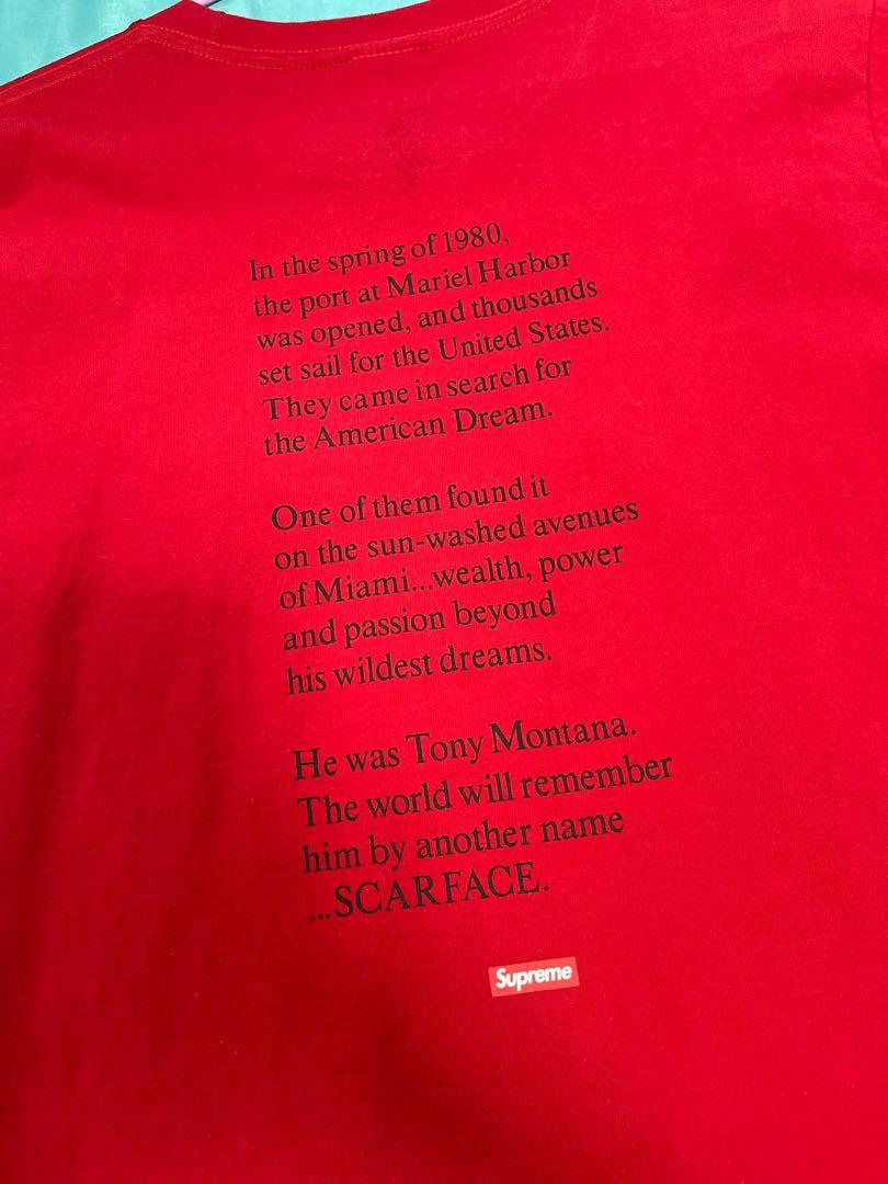 Supreme scarface split tee on sale