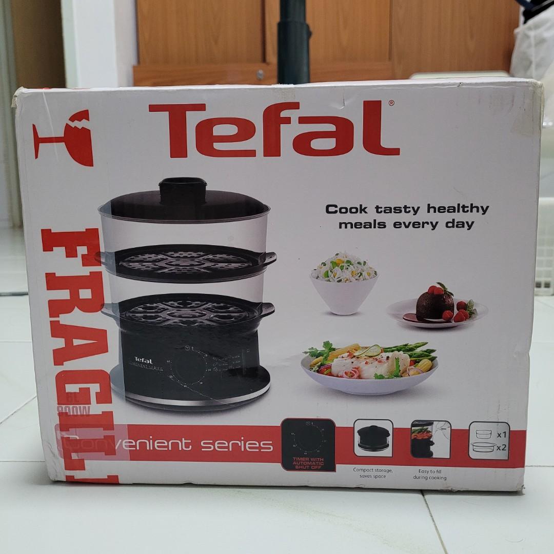 New Tefal Food Steamer 2 tier 6L, VC1401, TV & Home Appliances, Kitchen