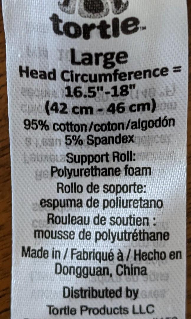 Tortle hat for flat head syndrome, Babies & Kids, Babies & Kids Fashion on Carousell