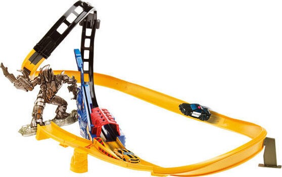Hot wheels cheap transformers track