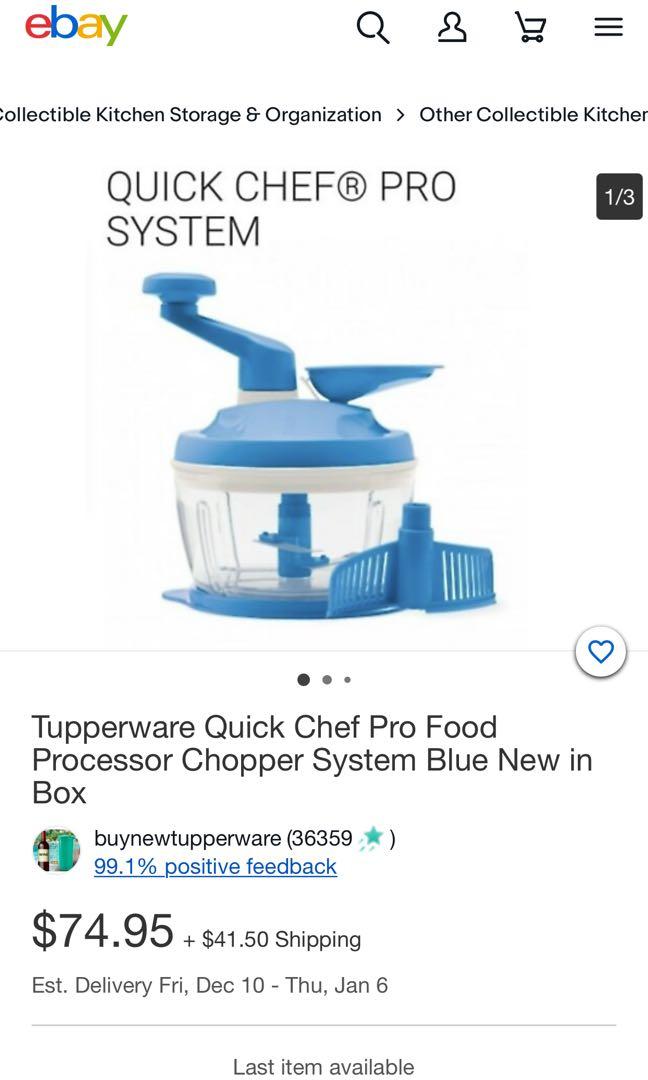 Quick Chef Tupperware Quick Chef, Furniture & Home Living, Kitchenware & Tableware ...