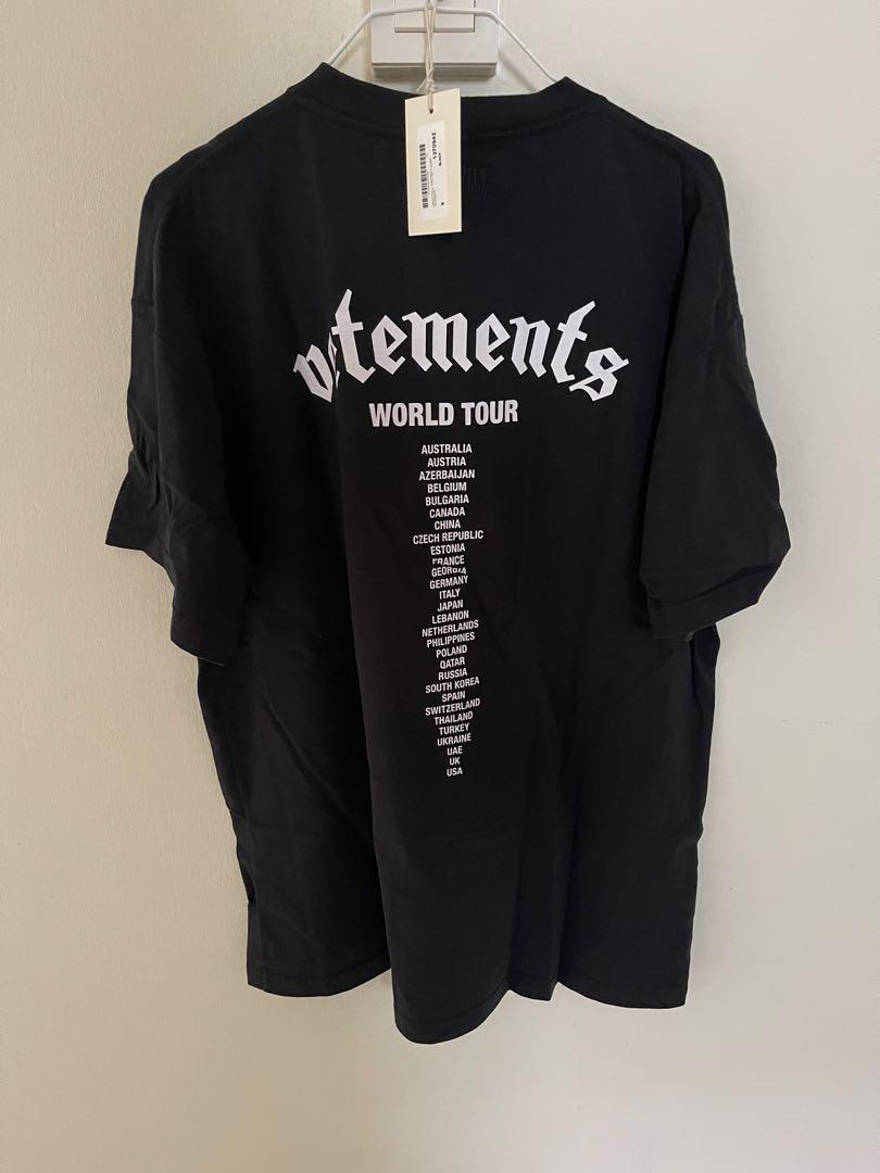 Vetements motorhead store t shirt