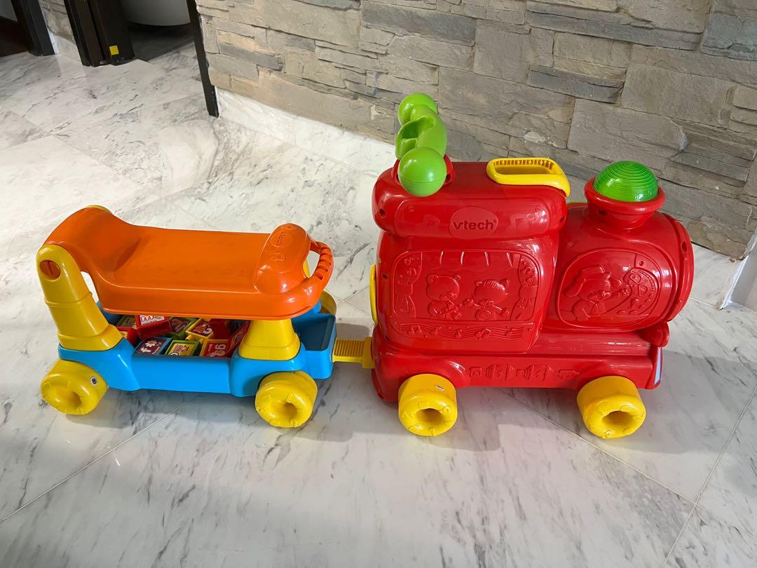 V Tech Train (Category: Infant Playtime) located in Singapore. Submitted by ah_lex (Listing ID 1128768443, Image 3). Description: Used but not abused. Self pick up..