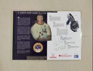 Very Rare Personal Autographed by former NASA astronaut  in 1995
