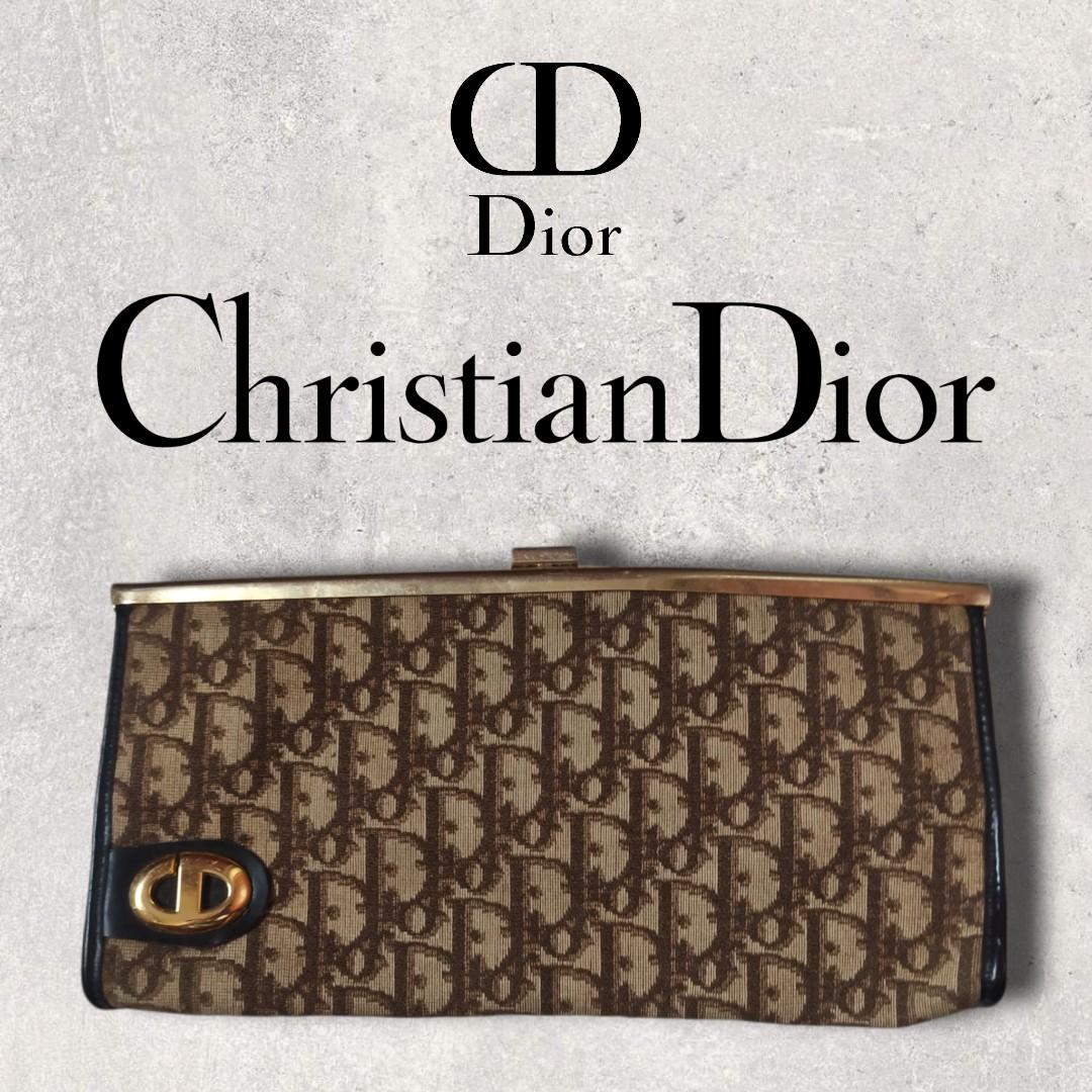 Vintage Christian Dior Trotter Pochette, Luxury, Bags & Wallets on Carousell