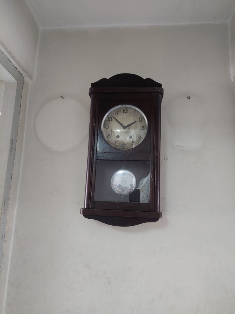 Rare Vintage Clock (Jauch Wall Clock), Hobbies & Toys, Memorabilia & Collectibles, Vintage