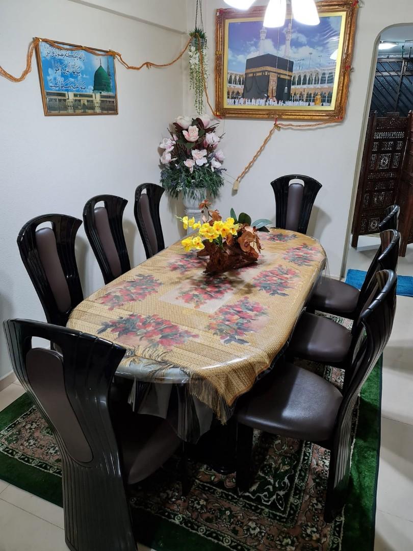 Fiber dining deals table with chair