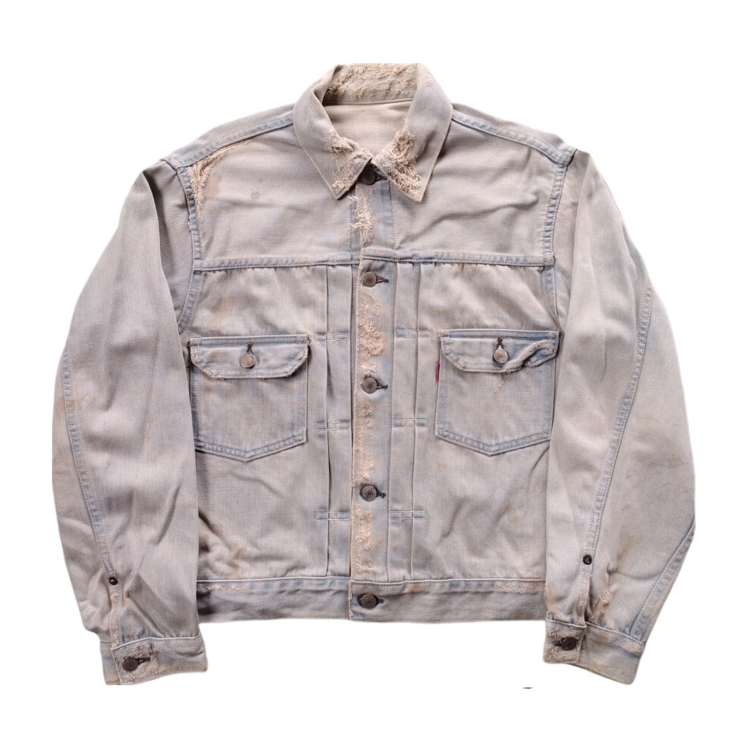 E Selvedge Denim Trucker Jacket 
