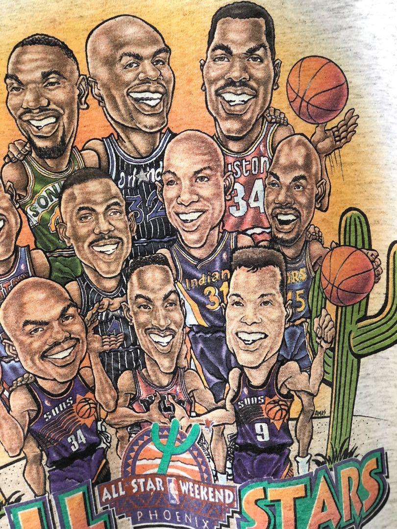 Vintage 90s NBA Phoenix Suns Basketball Salem Sportswear Spell Out Big Logo  Purple Tee Shirt Single Stitch USA L, Men's Fashion, Tops & Sets, Tshirts &  Polo Shirts on Carousell
