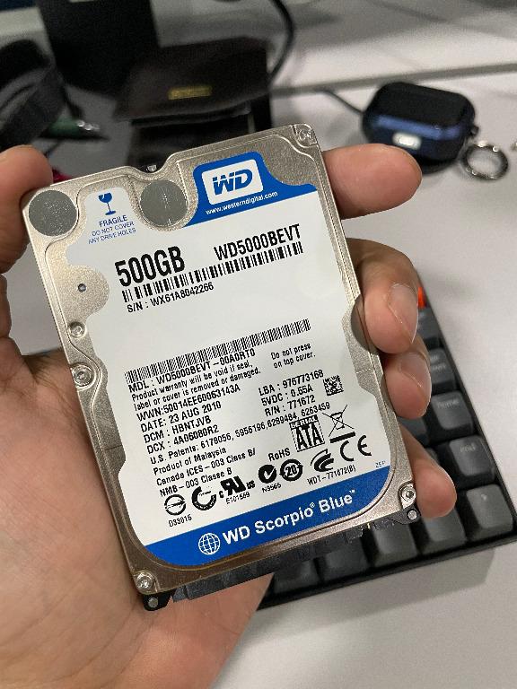 WD Scorpio Blue 500GB 2.5