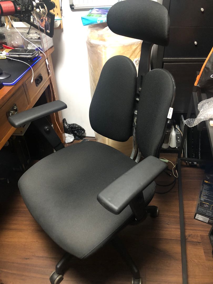 WFH ergonomic chair, Furniture & Home Living, Furniture, Chairs on