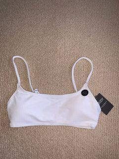 White Bikini Top