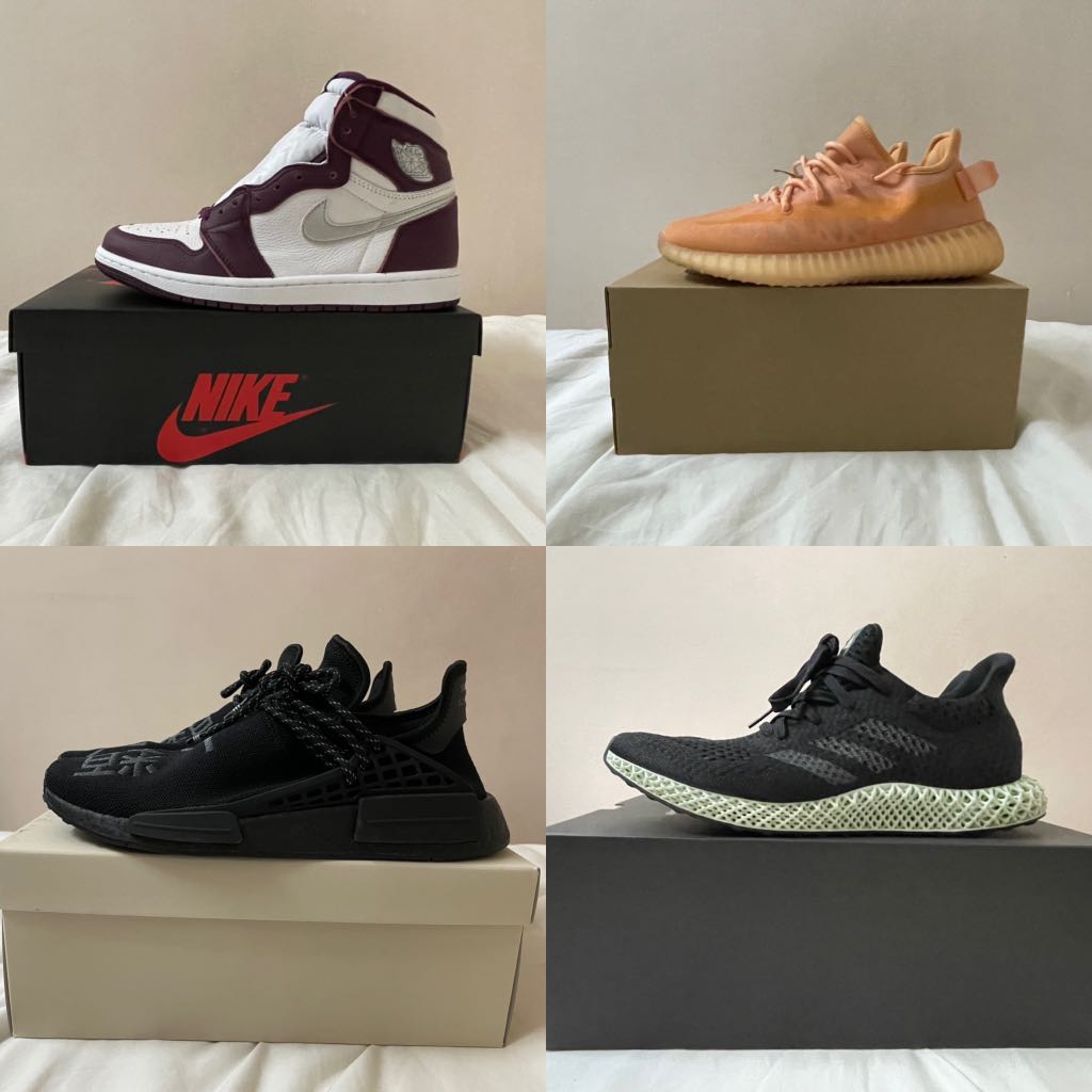 Adidas human race cheap bordeaux