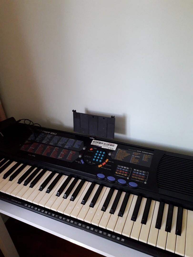 Yamaha PSR180 Keyboard Piano, Hobbies & Toys, Music & Media, Musical