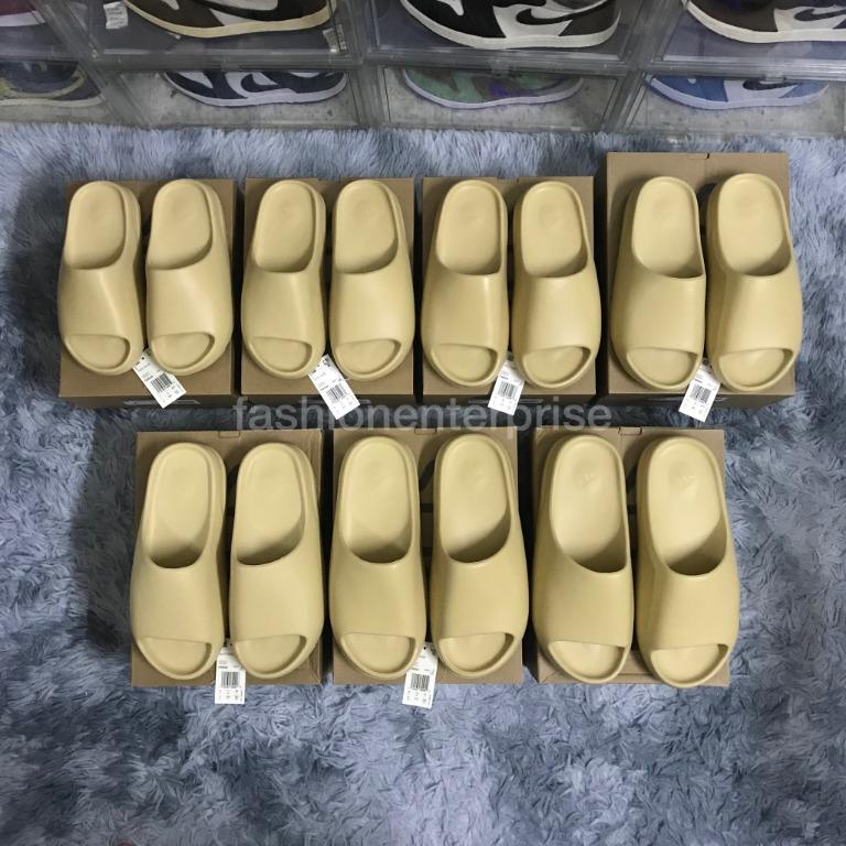 Yeezy slide hotsell desert sand mens