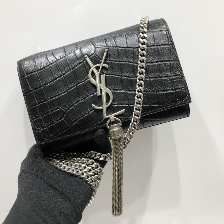 Ysl bags 2024 silver chain
