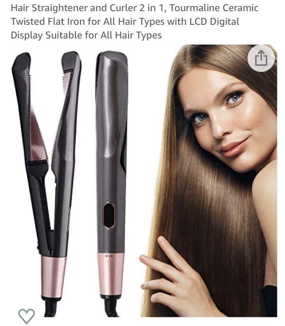 Twisted flat iron clearance
