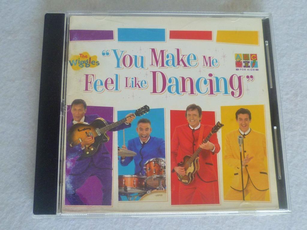 💥 Music - 2008 THE WIGGLES YOU MAkE ME FEEL LIKE DANCING CD -ABC