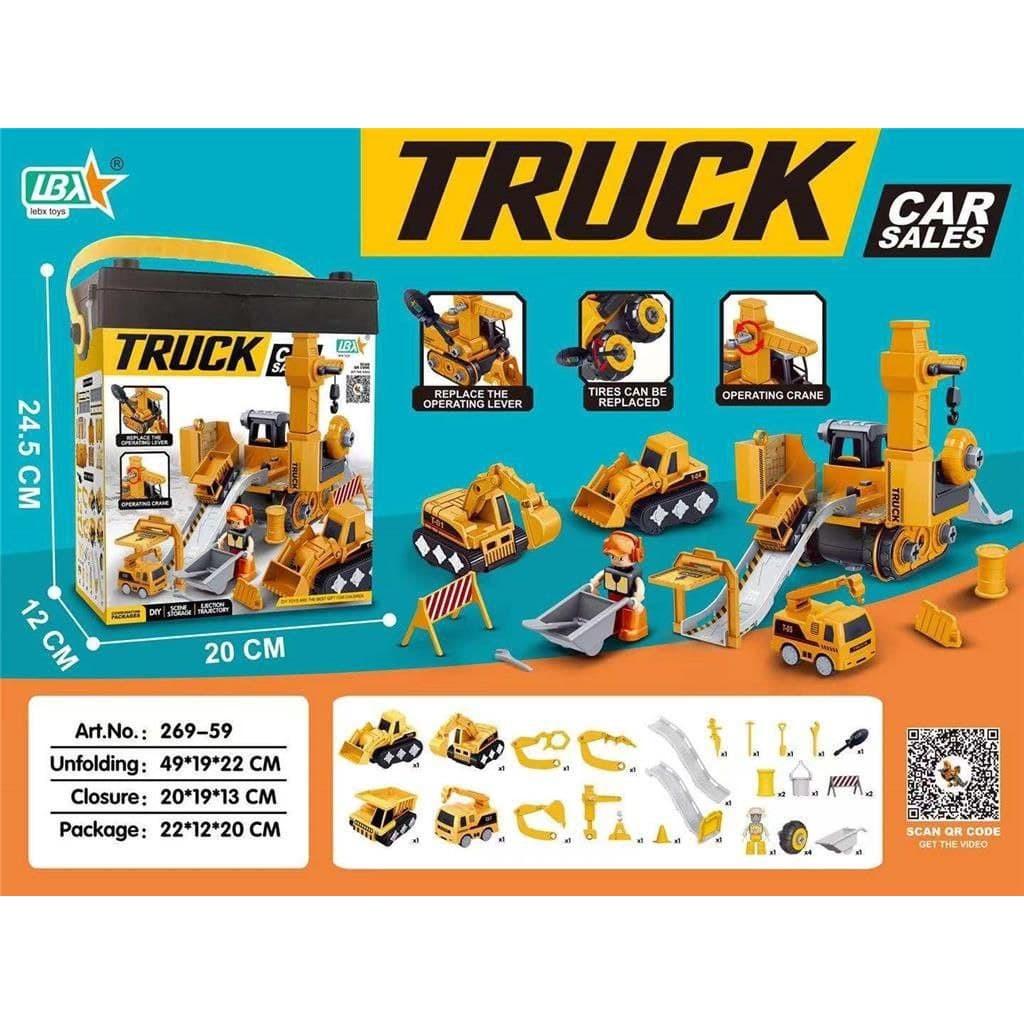 Construction Vehicles toys videos for kids 