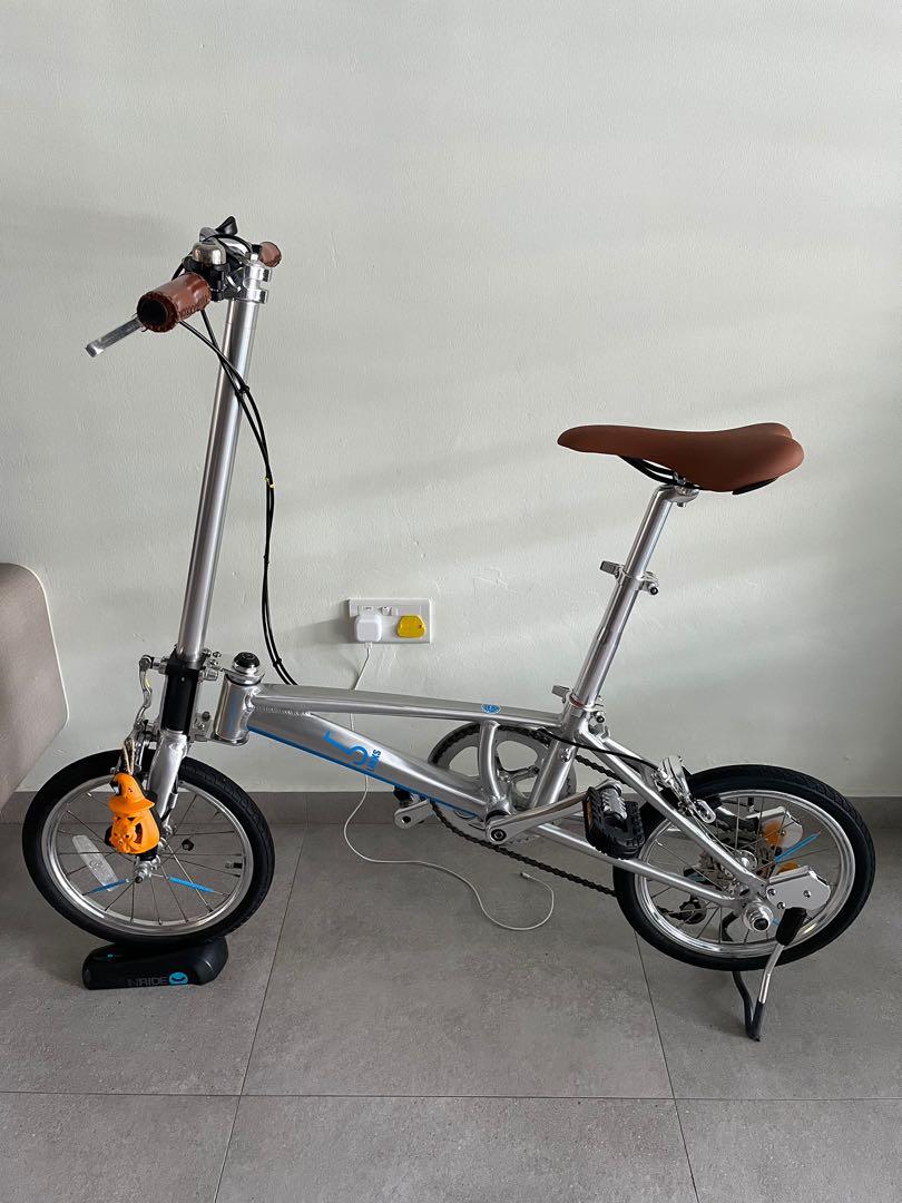 5 Links Foldable Bike Chrome
