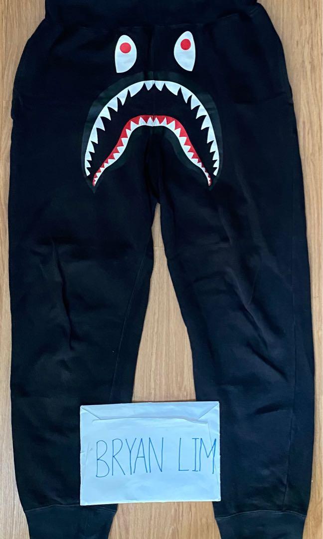 BAPE Shark Sweat Pants 'Black