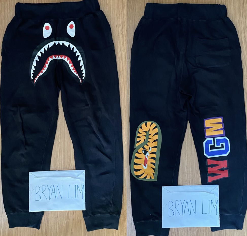 Bape jogging sale bottoms