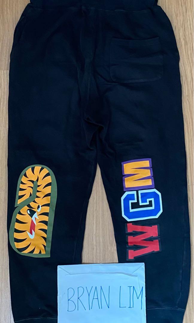 BAPE Shark Sweat Pants 'Black