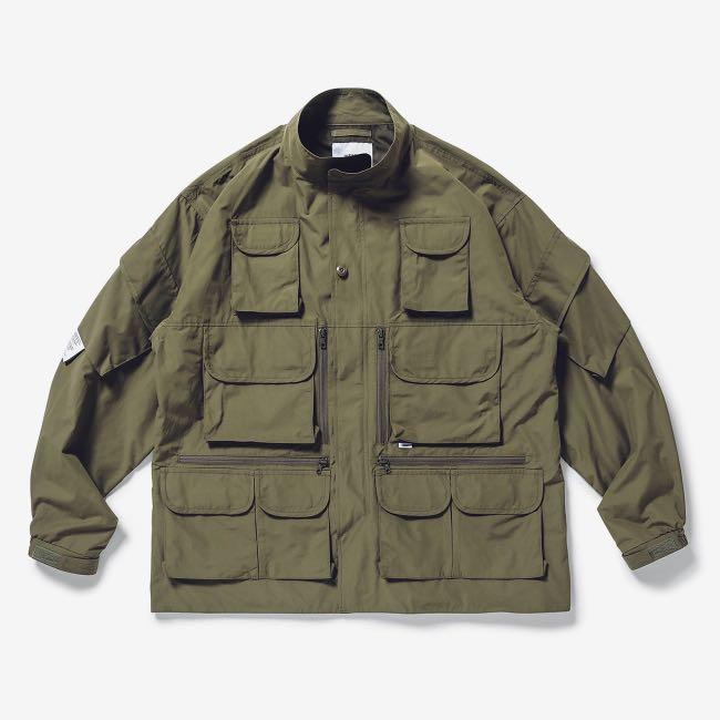 全新現貨size L Wtaps modular jacket olive 20FW, 男裝, 外套及戶外  